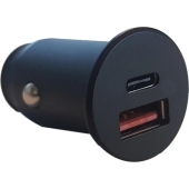 Duo Autolader Quick charge 3.0 (USB) & Power Delivery (USB-C)