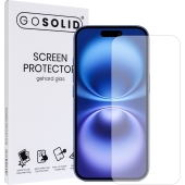 GO SOLID! Apple iPhone 16 Pro Max screenprotector gehard glas