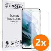 GO SOLID! Google Pixel 8 screenprotector gehard glas - Duopack